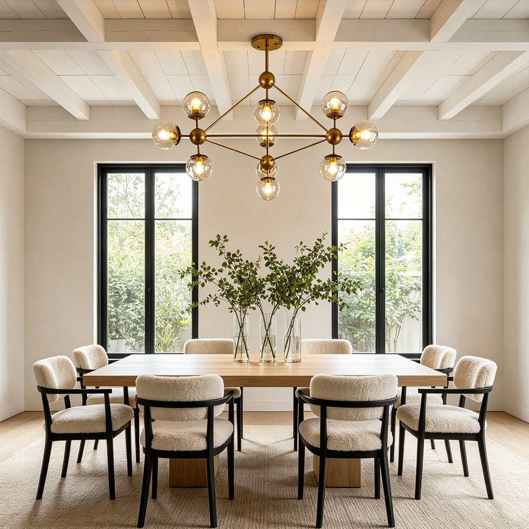 Midcentury Modern Chandeliers Molecular Ceiling Light