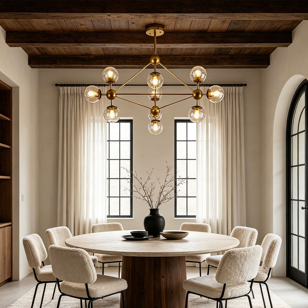 Midcentury Modern Chandeliers Molecular Ceiling Light