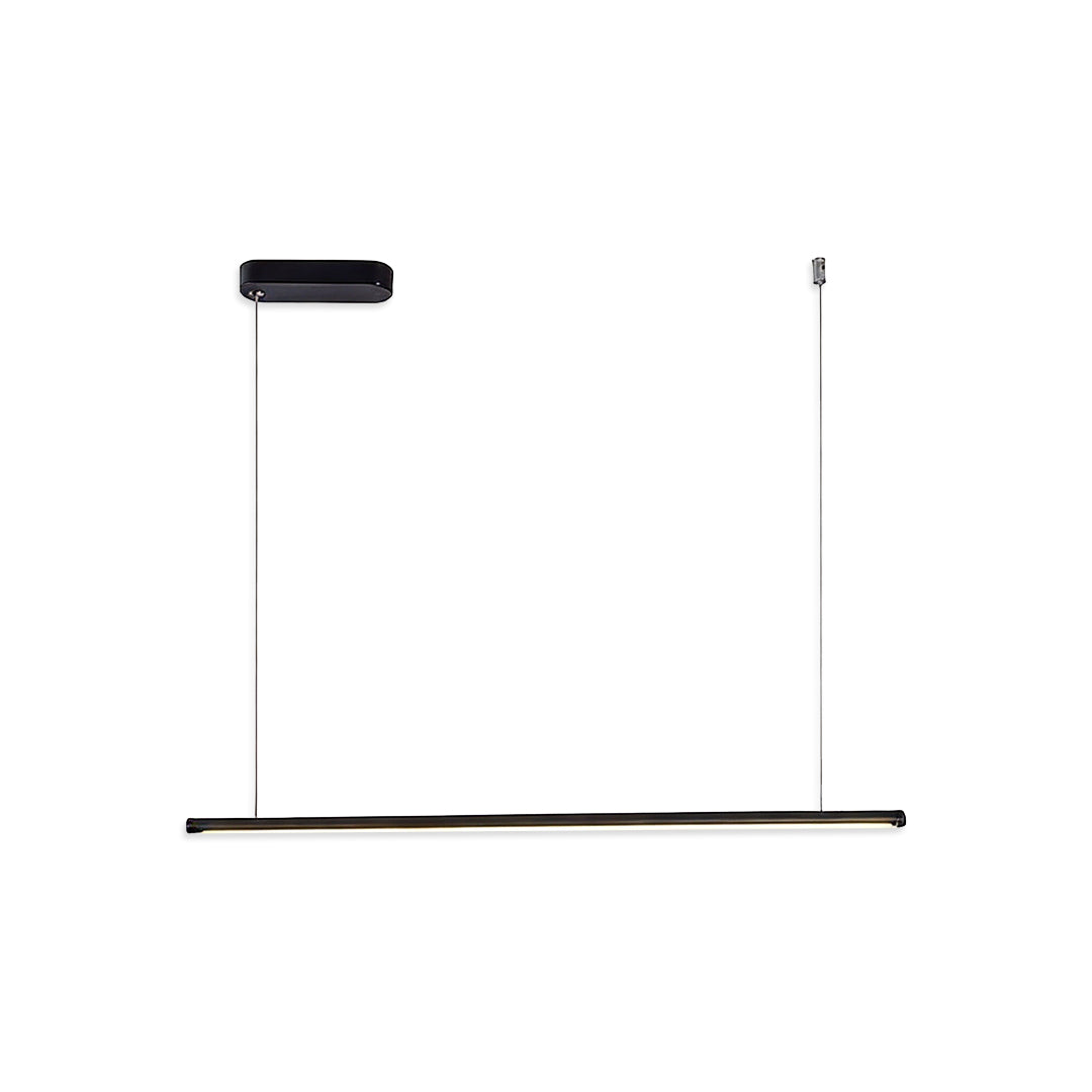 Linear Gold Pendant Light Modular LED Ceiling Light