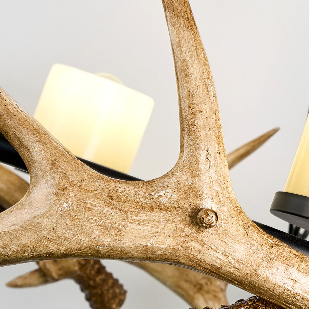 Modern Antler Chandelier Vintage Metal Ceiling Light