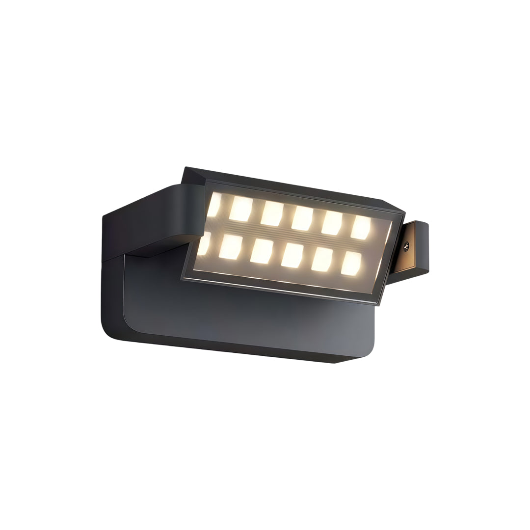 Contemporary Outdoor Wall Light 360° Adjustable LED Washer Light