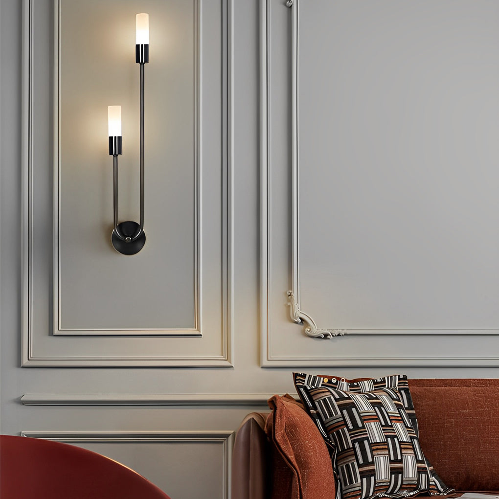 [Open-Box]Modern Double Heads Wall Sconce Creative Luxury Metal Light