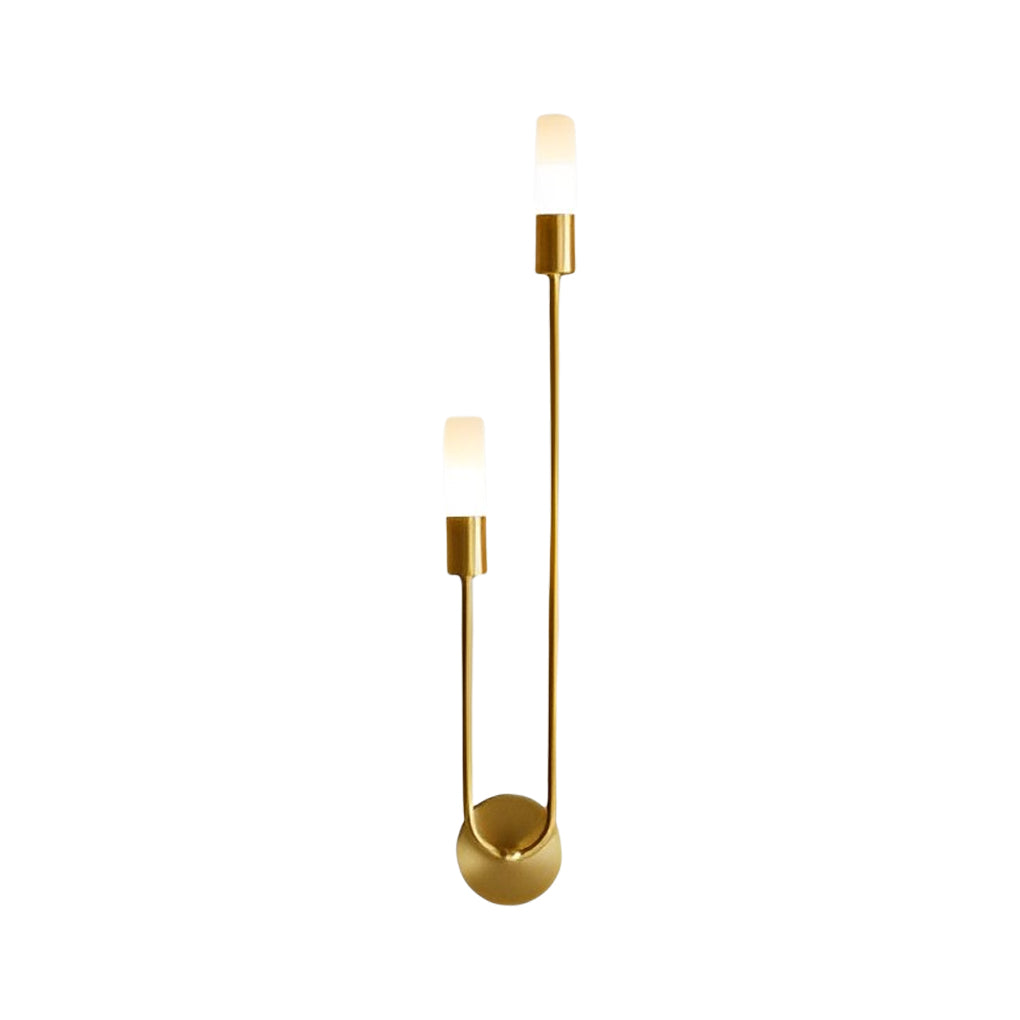 [Open-Box]Modern Double Heads Wall Sconce Creative Luxury Metal Light