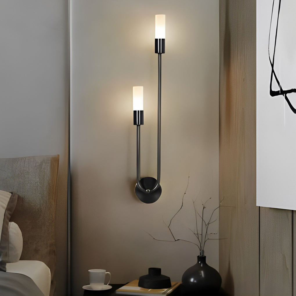 [Open-Box]Modern Double Heads Wall Sconce Creative Luxury Metal Light