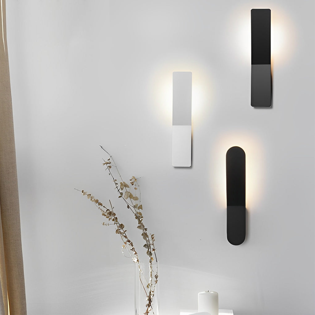 Open-Box Backlit Wall Lamp Minimalist Creative LED Aluminum