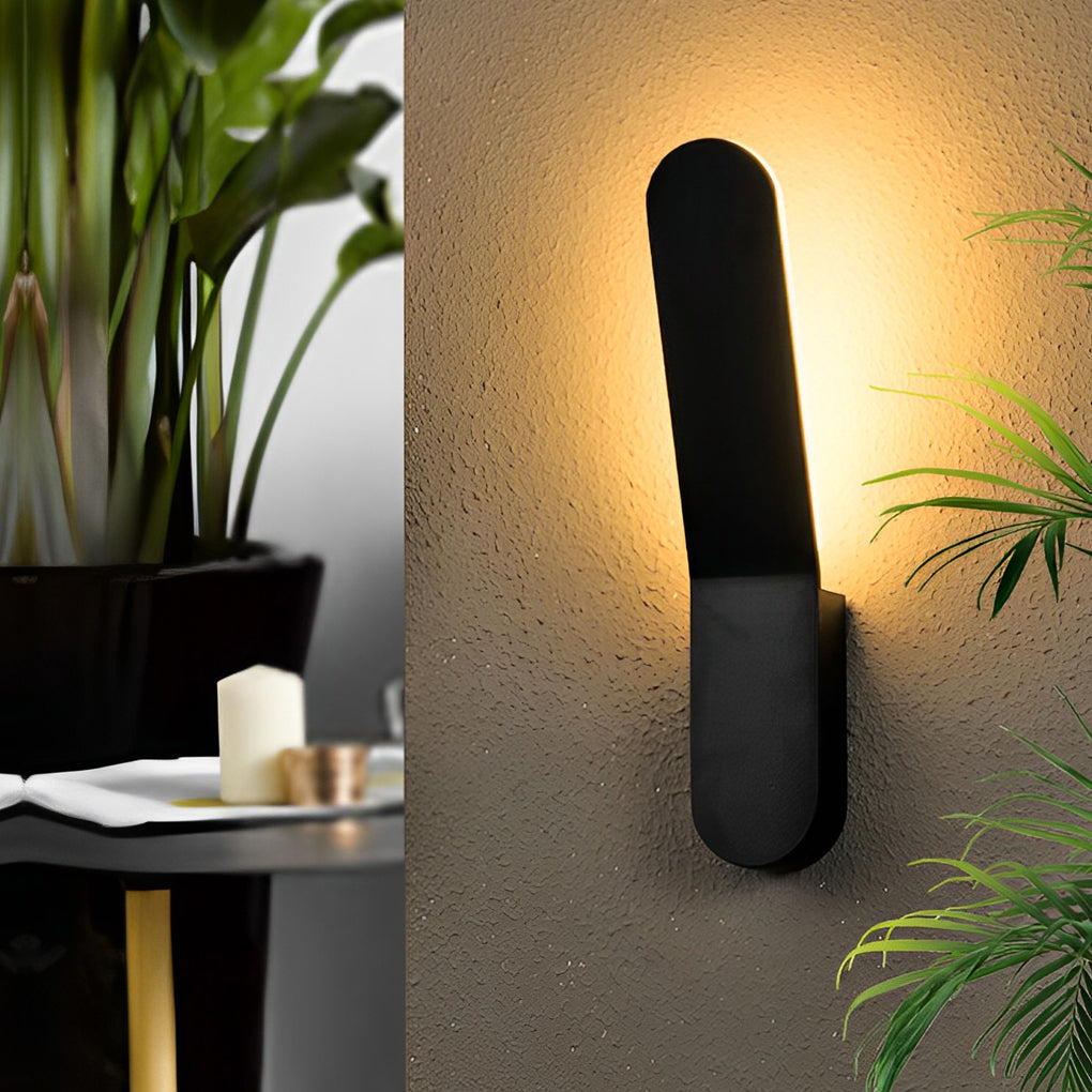Open-Box Backlit Wall Lamp Minimalist Creative LED Aluminum