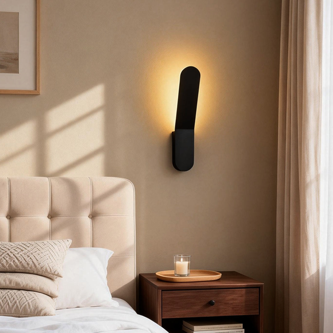 Open-Box Backlit Wall Lamp Minimalist Creative LED Aluminum