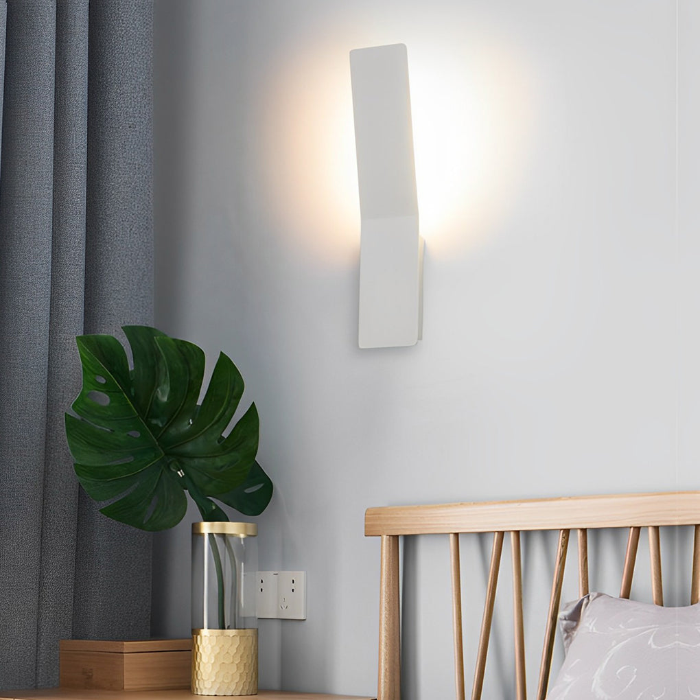 Open-Box Backlit Wall Lamp Minimalist Creative LED Aluminum