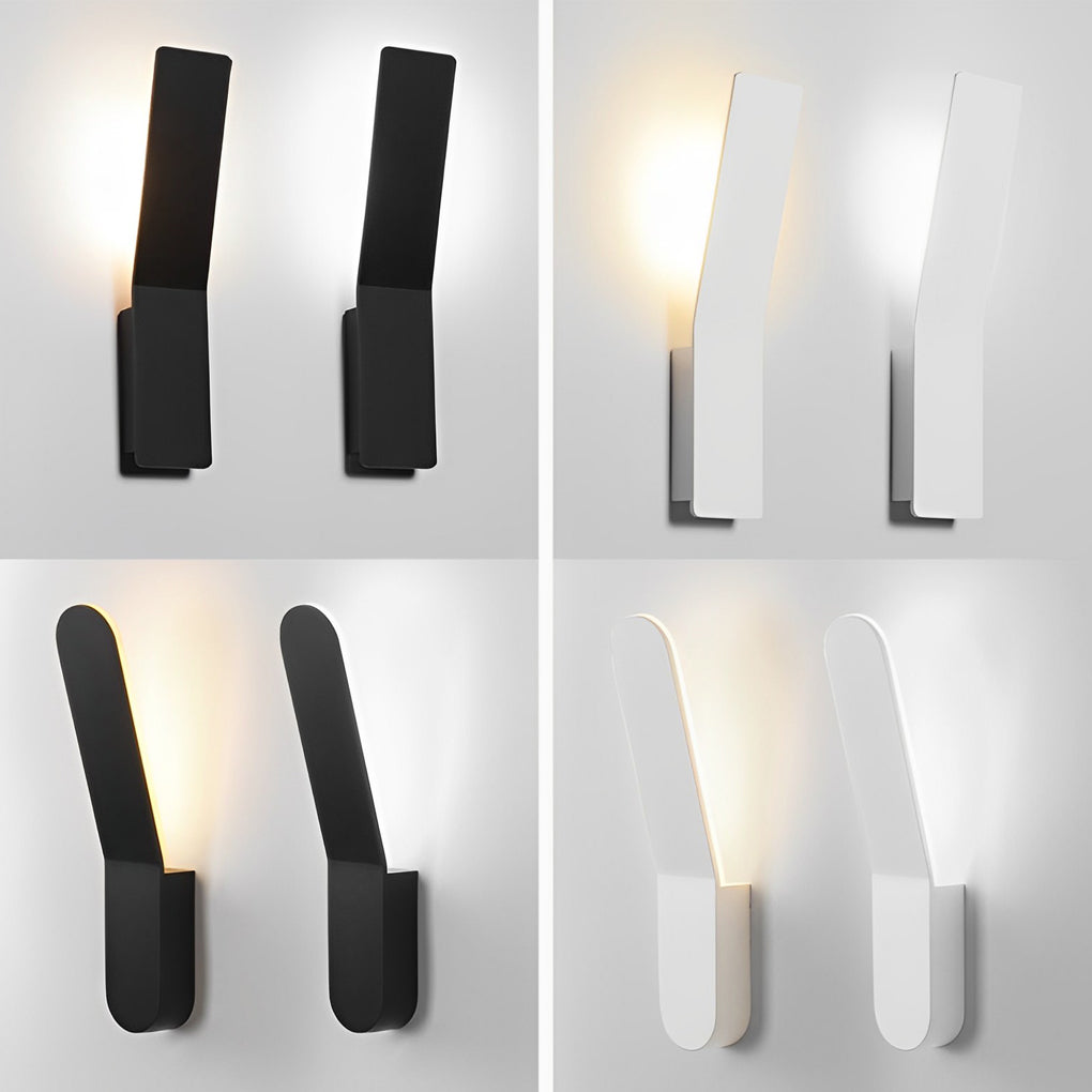 Open-Box Backlit Wall Lamp Minimalist Creative LED Aluminum