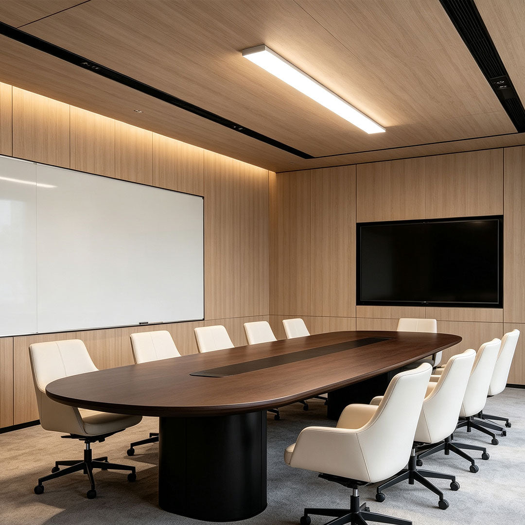 Linear Ceiling Light Modern Minimalist White LED