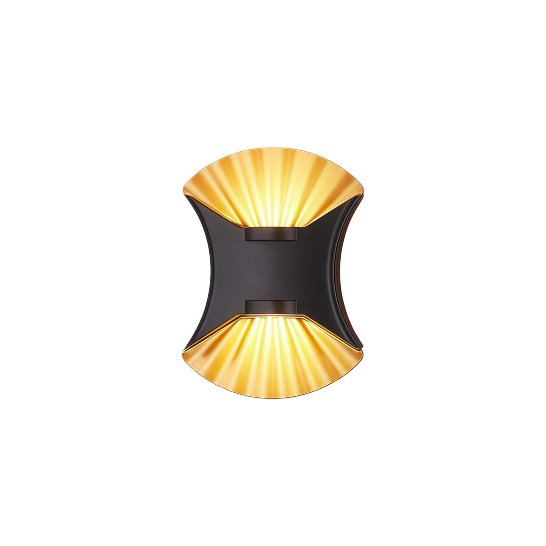 Outdoor up down Wall Light Modern Double-Shell LED Garden Light