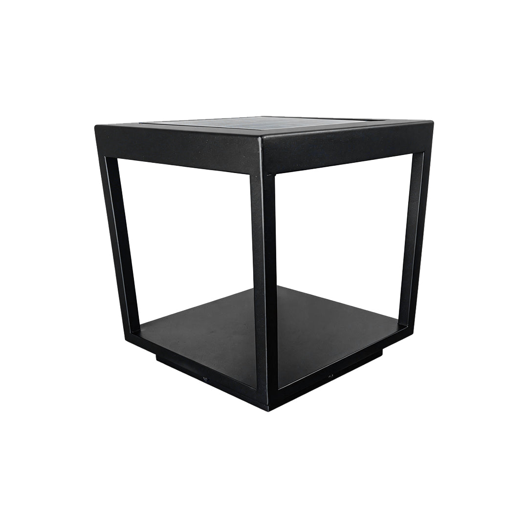Concrete Pillar Lights Modern Open-Frame Square LED