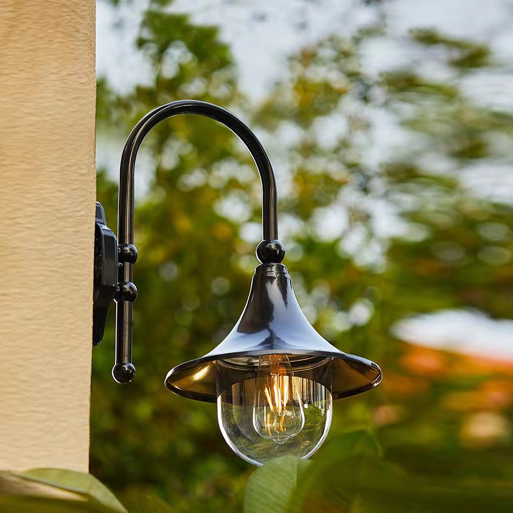 Open-Box Outdoor Black Wall Lights Retro Creative
