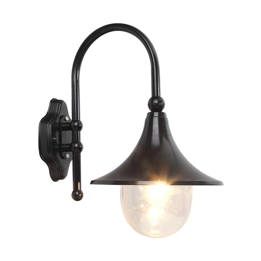Open-Box Outdoor Black Wall Lights Retro Creative