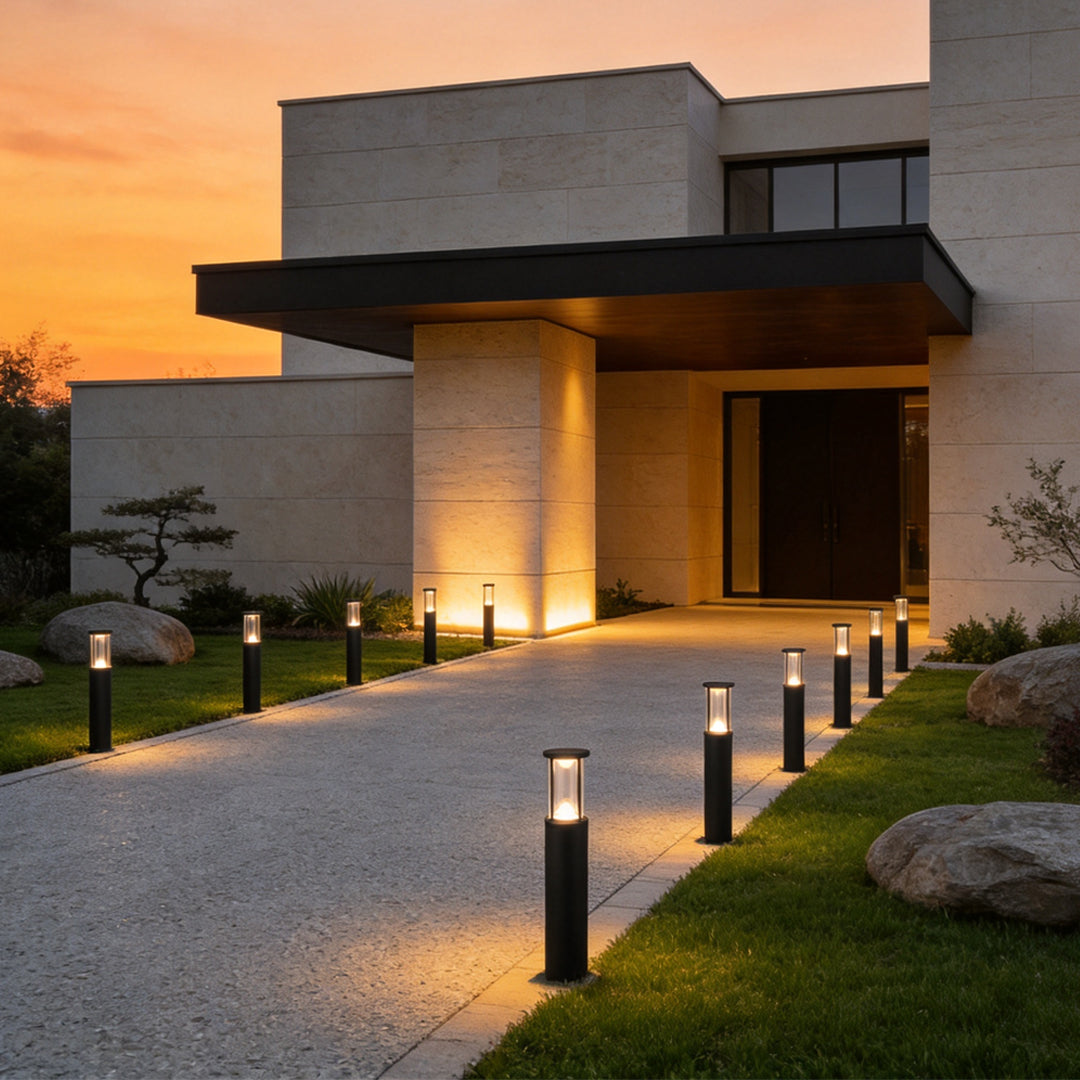 Landscape Bollard Lights Minimalist Outdoor Lawn Light