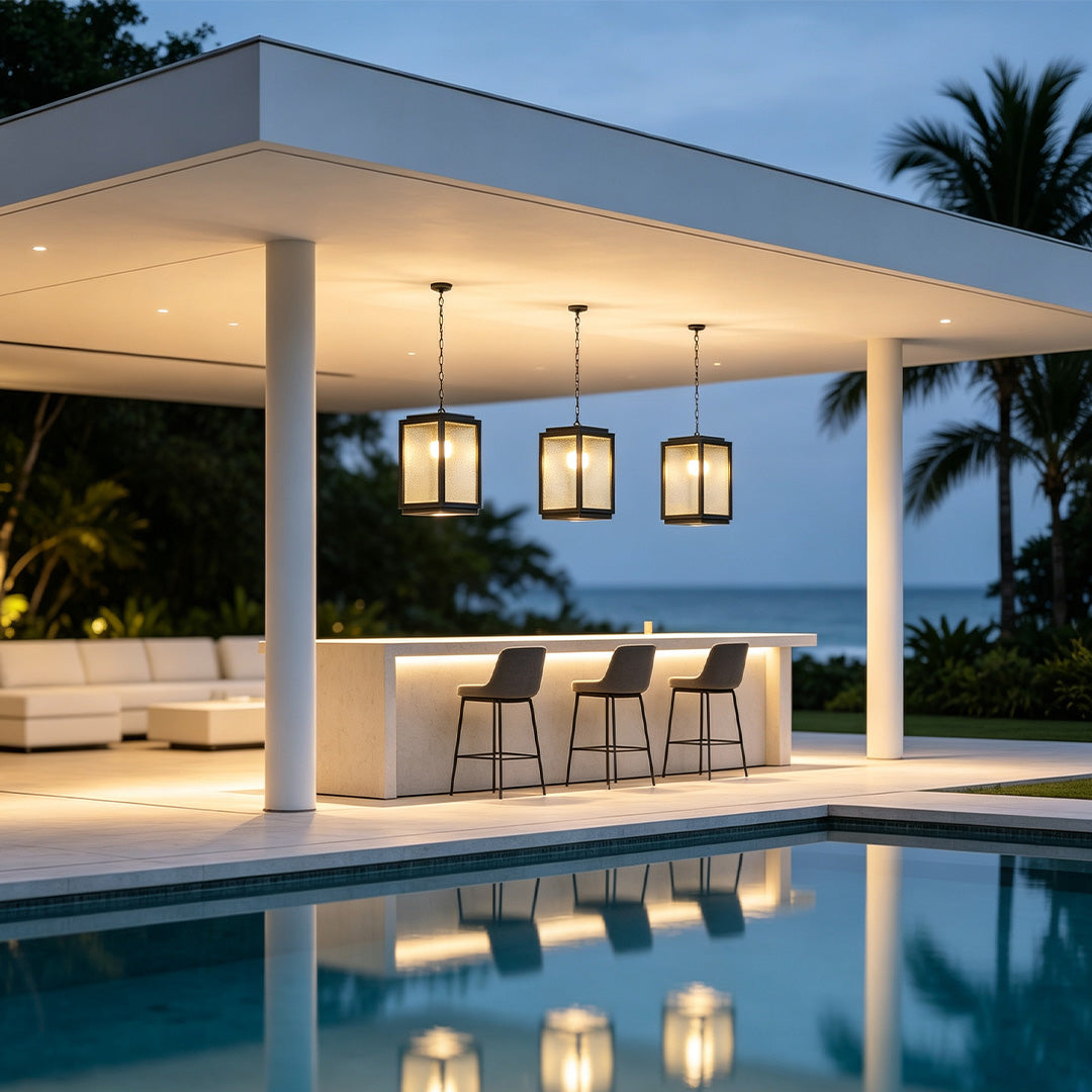 Outdoor LED Pendant Light Fixtures Waterproof