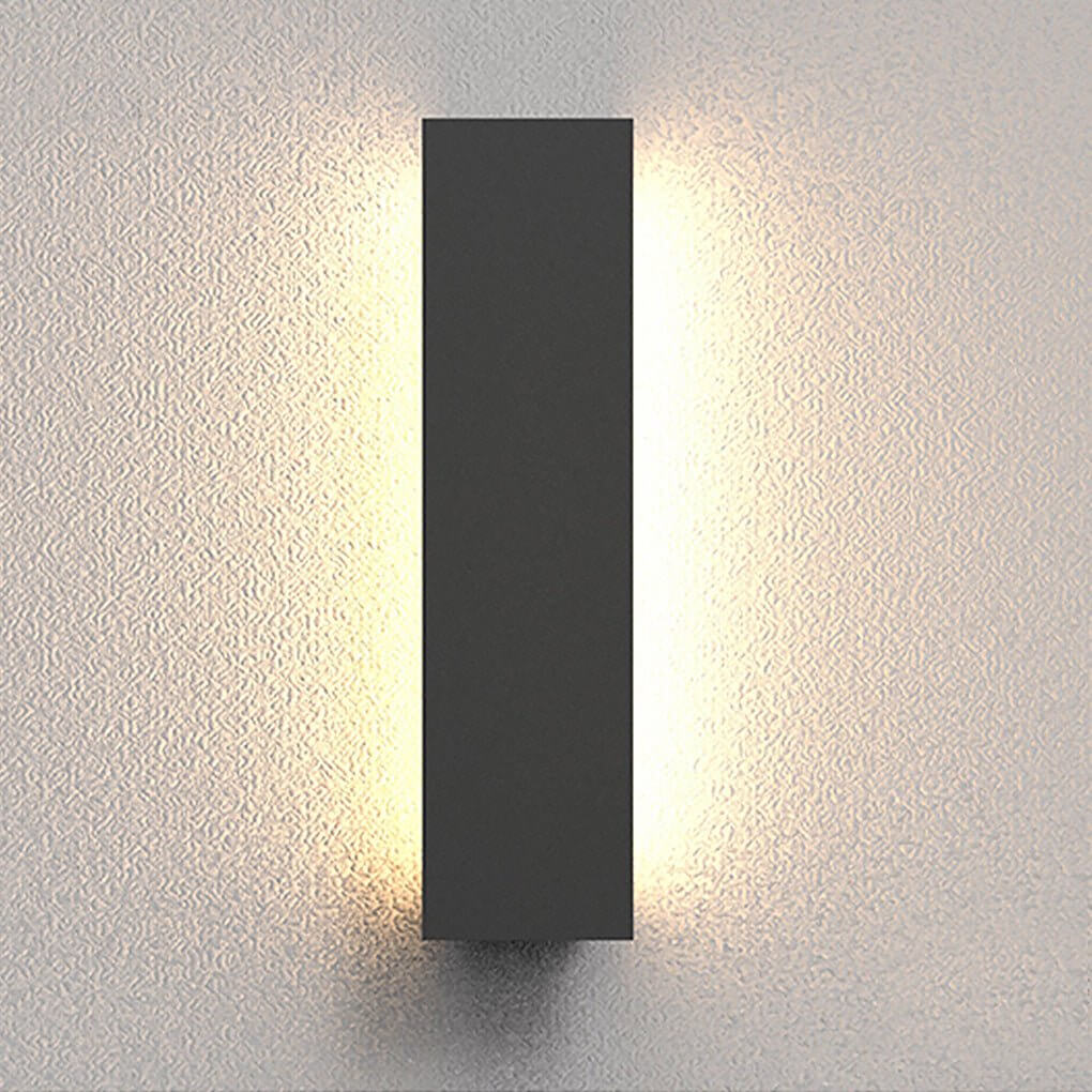 Open-Box Outdoor Modern Waterproof LED Rectangular Wall