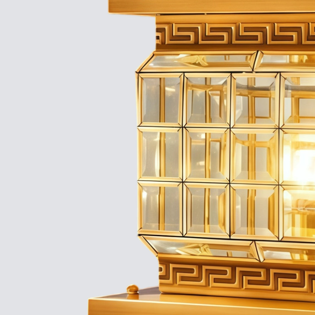 Outdoor Pillar Lights Solar Modern Decorate