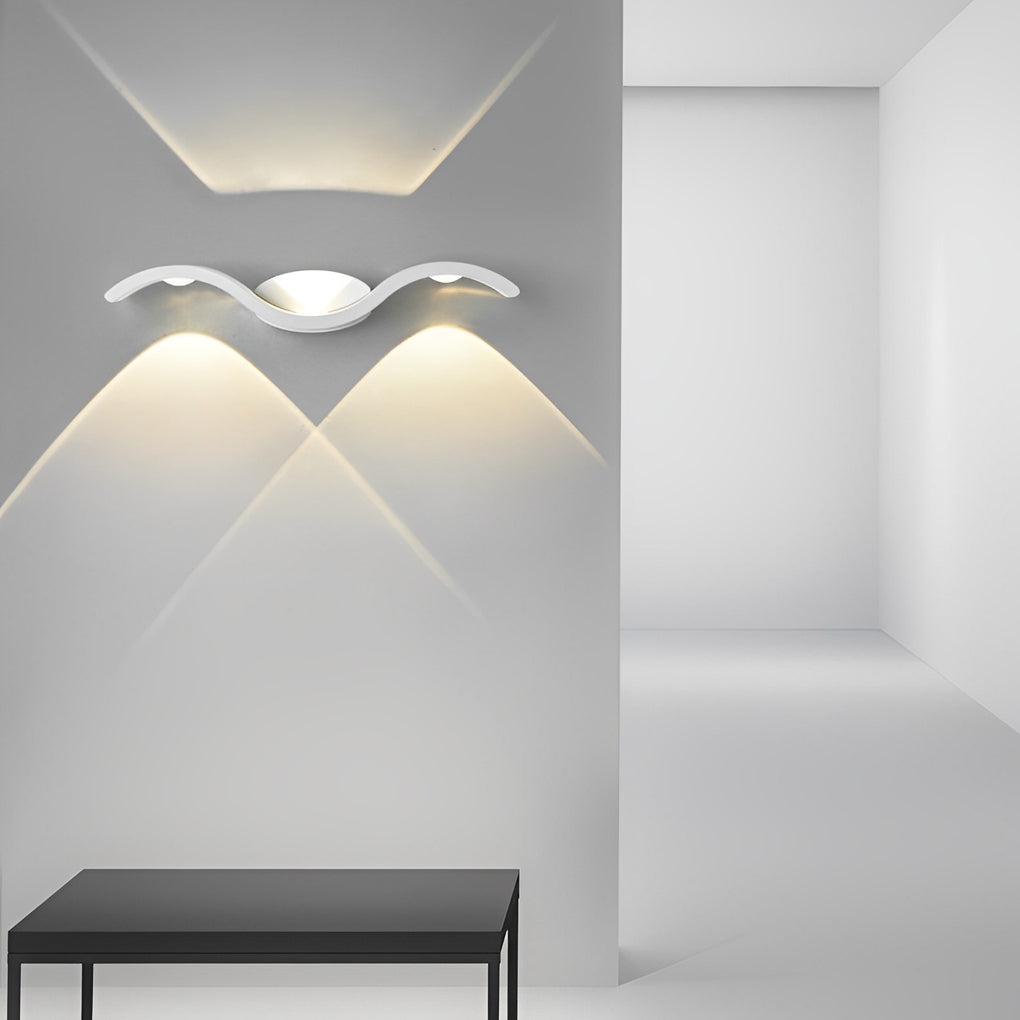 [Open-Box]Wave Wall Sconce Outdoor Creative Up-Down LED Light