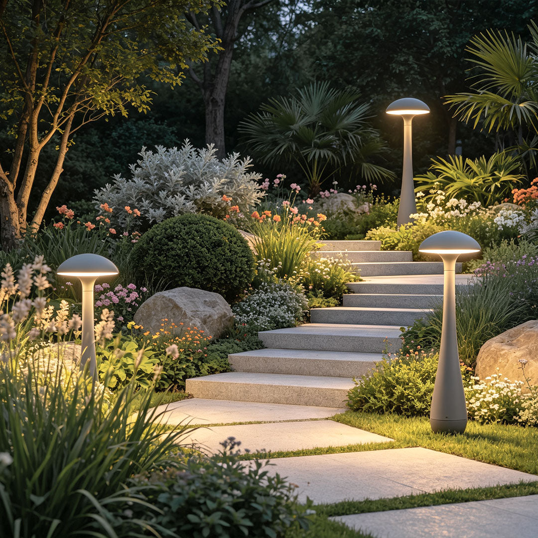 Pathway Landscape Lights Aluminum Ufo Outdoor Garden Light