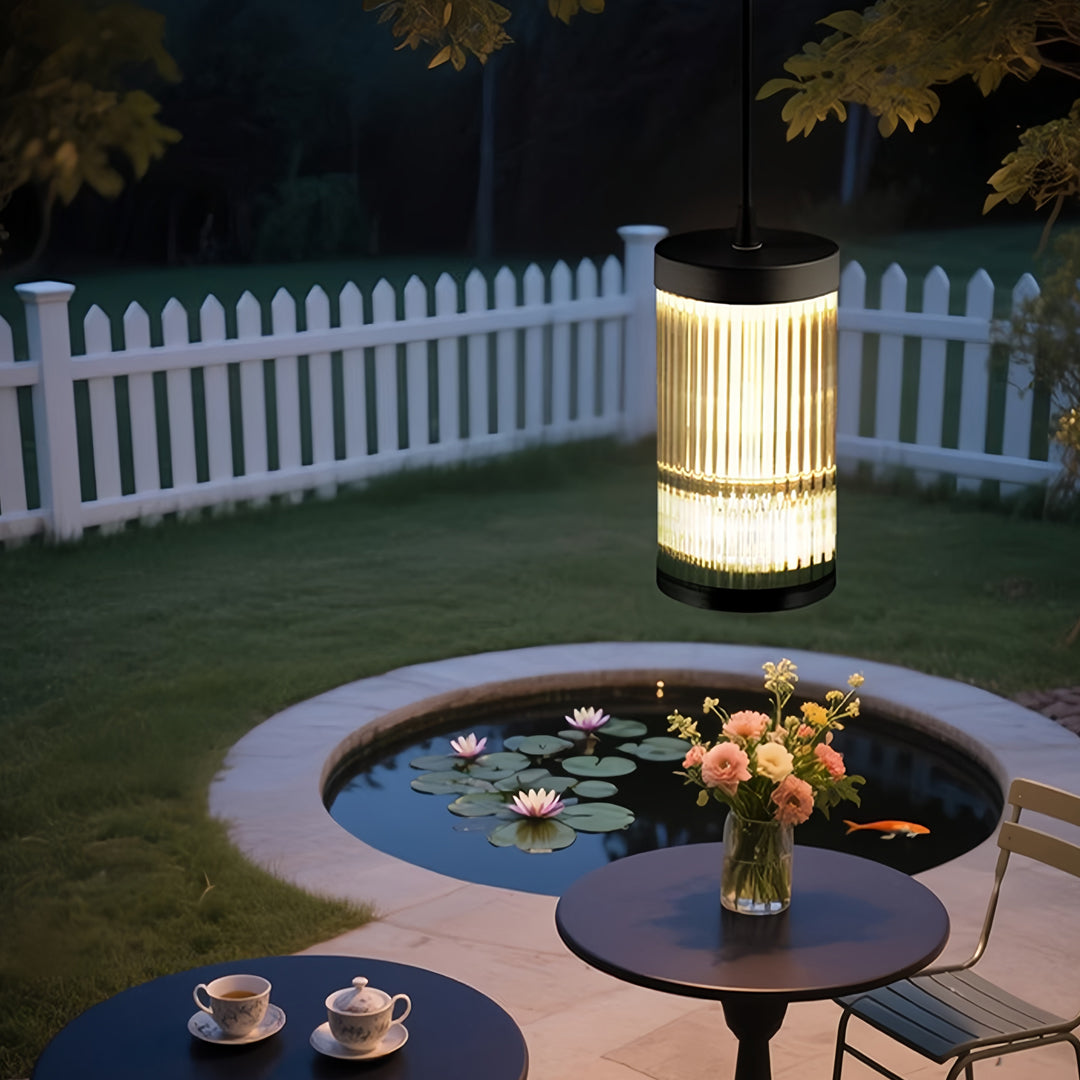 Open-Box Outdoor Pendant Light Fixture Waterproof Ceiling