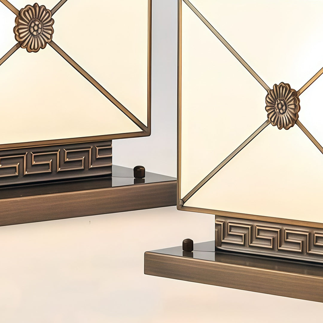 Pillar Light Solar Dual-Use Copper Garden Lighting