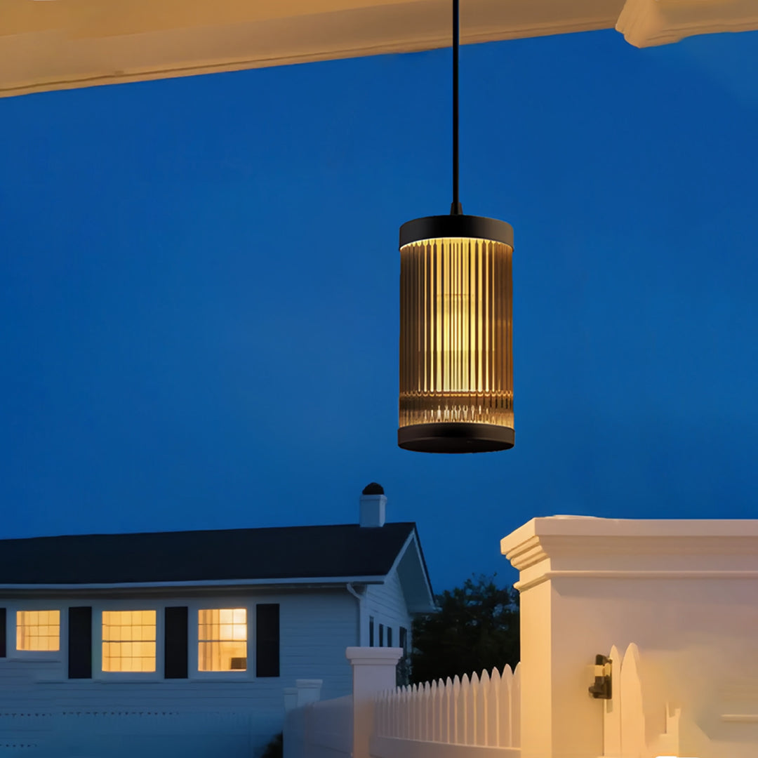 Open-Box Outdoor Pendant Light Fixture Waterproof Ceiling