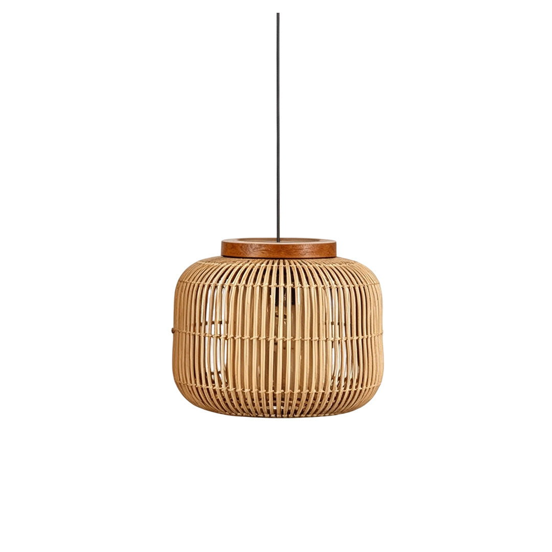 Rattan Light Pendants Wabi-Sabi Handmade Ceiling