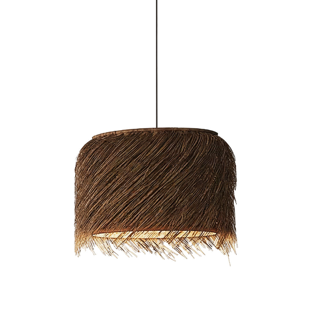 Rattan Lighting Pendants Japanese Wabi-Sabi Ceiling
