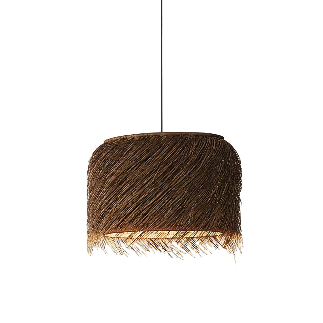 Rattan Lighting Pendants Japanese Wabi-Sabi Ceiling