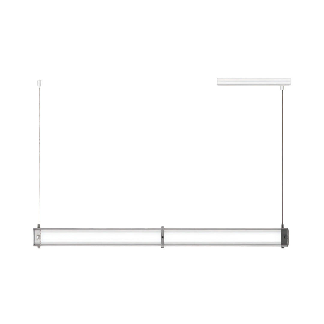 Contemporary Linear Suspension Lighting Metal