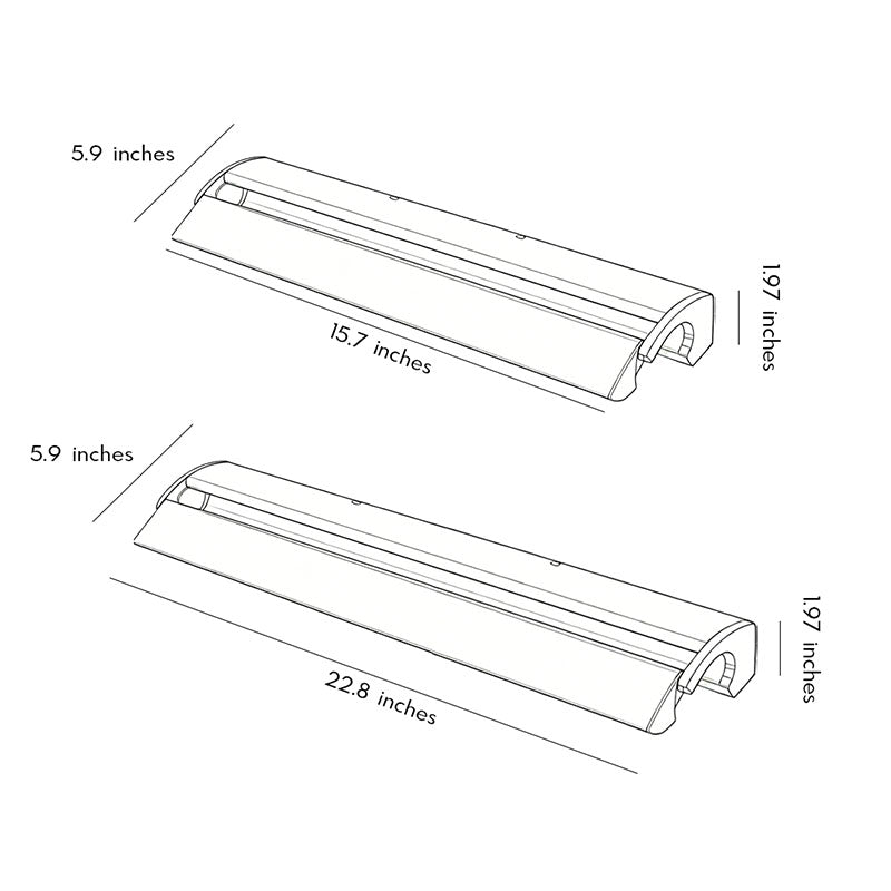 Vanity Bar Light Modern Linear LED Mirror Wall Light