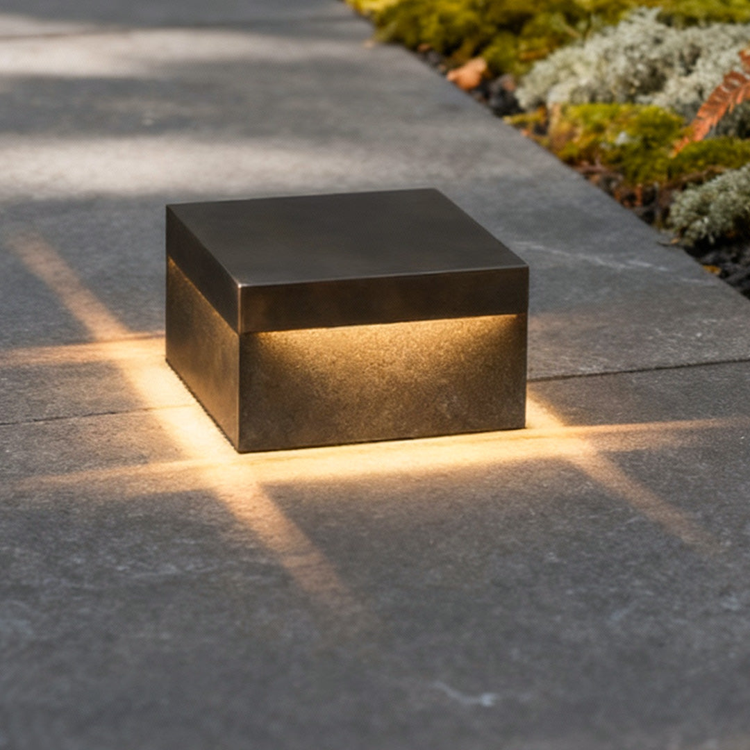 Square Pillar Lights Modern Waterproof Outdoor Fence