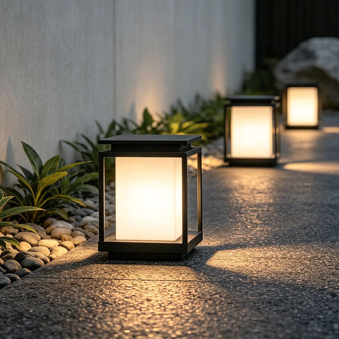 Solar Light for Main Gate Pillar Modern Outdoor Lighting