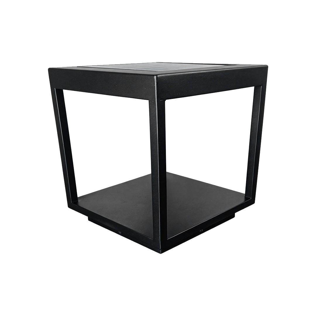 Concrete Pillar Lights Modern Open-Frame Square LED
