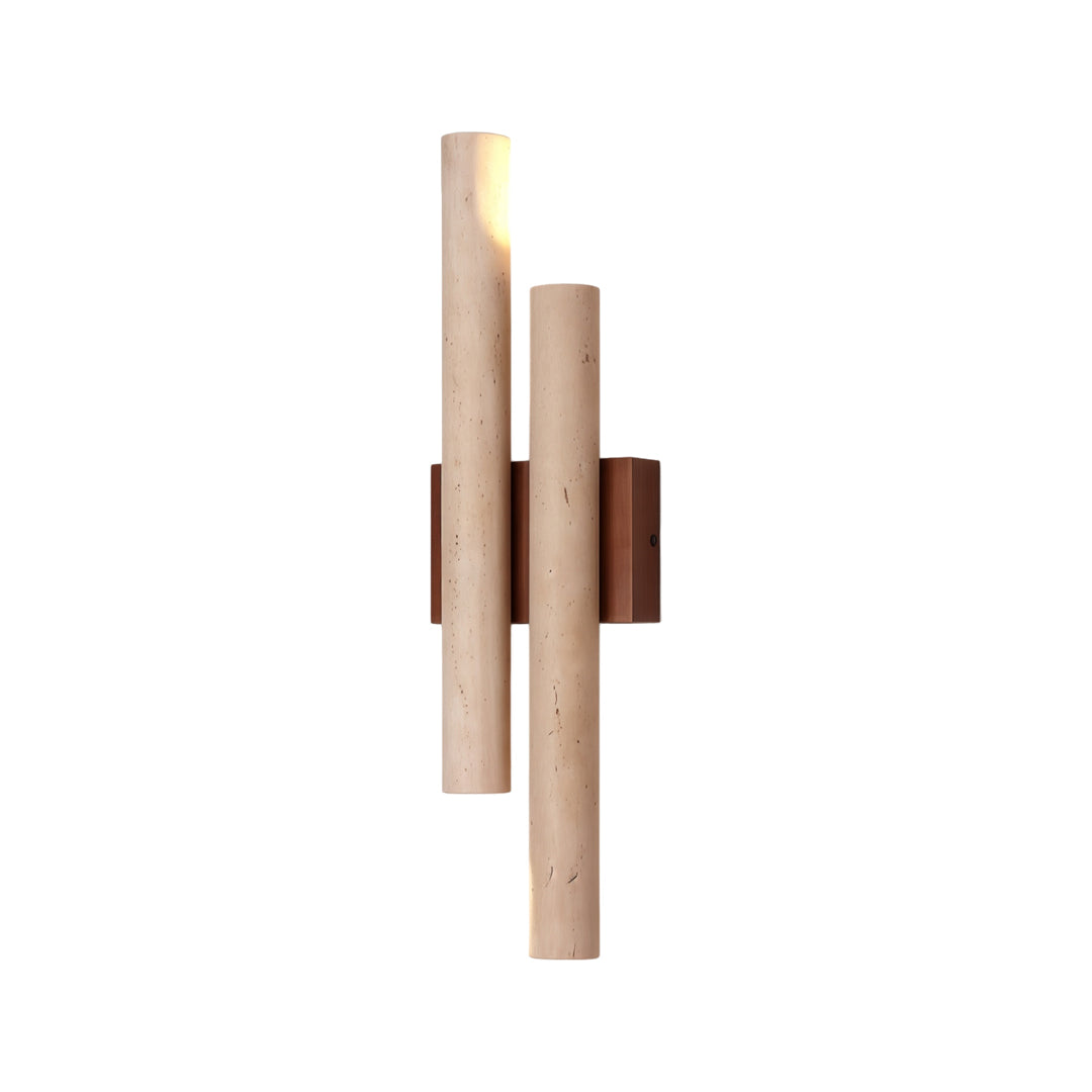 Stone Wall Lighting Travertine Linear Ambient