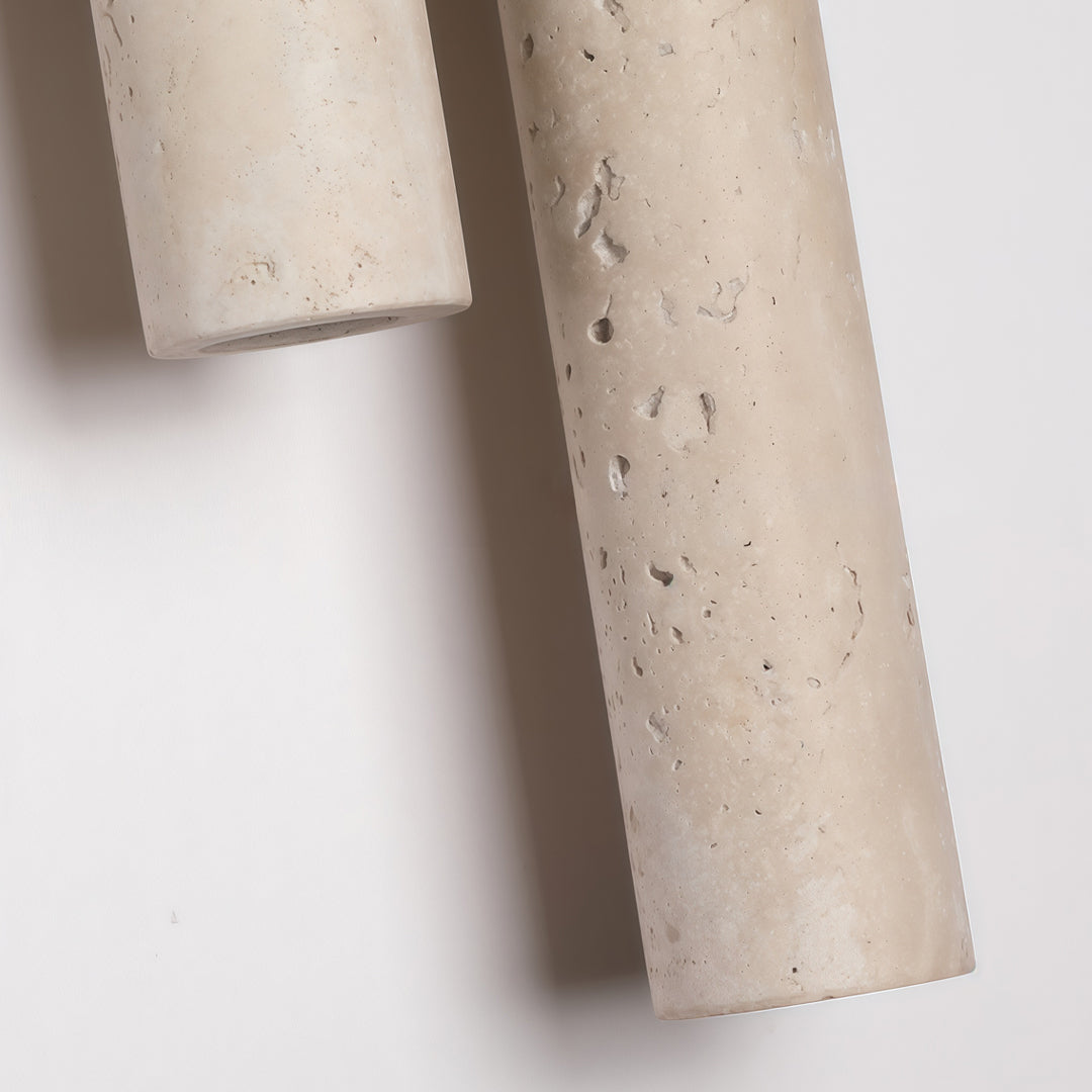 Stone Wall Lighting Travertine Linear Ambient