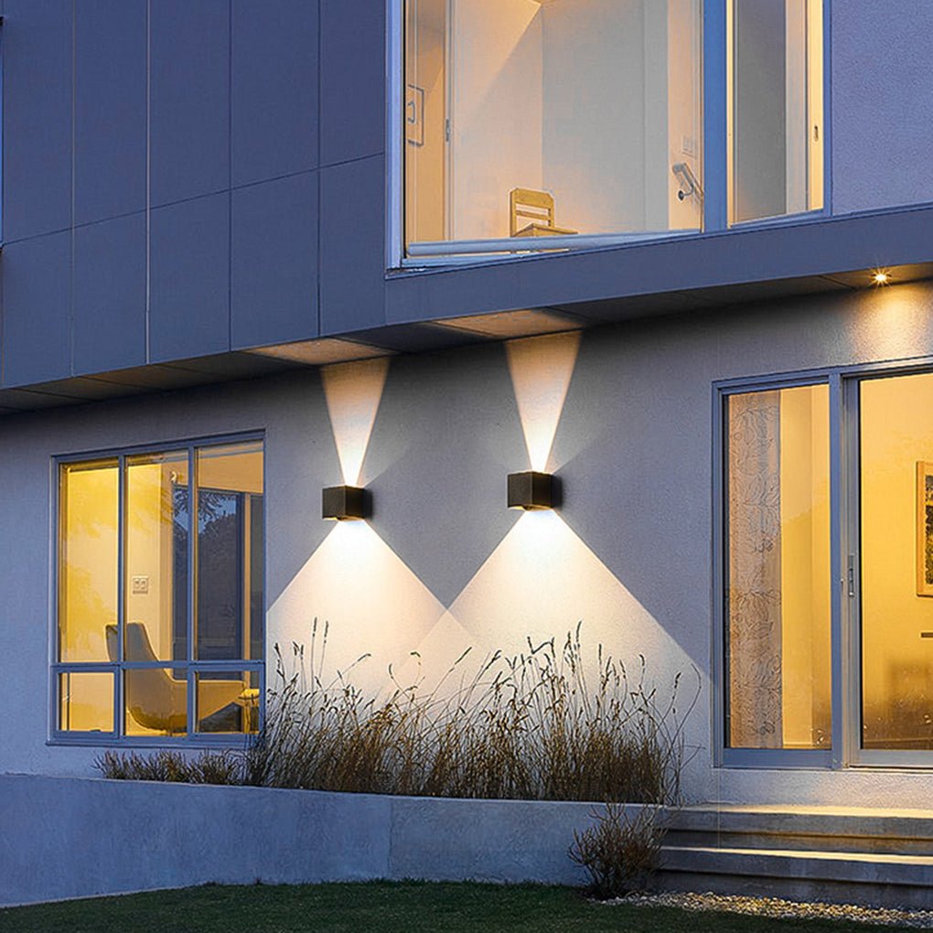 Open-Box Outdoor up down Wall Light Waterproof Adjustable