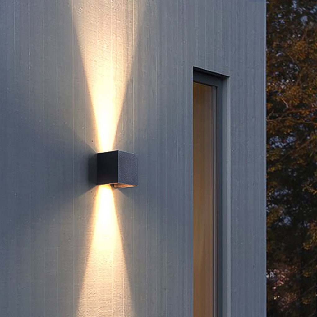 Open-Box Outdoor up down Wall Light Waterproof Adjustable