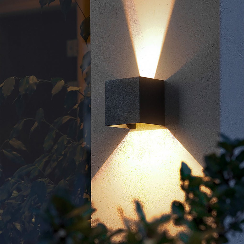Open-Box Outdoor up down Wall Light Waterproof Adjustable
