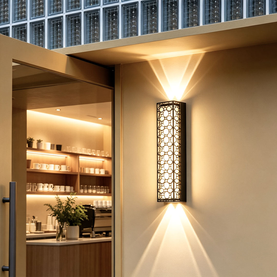 Up and Down Exterior Wall Lights Modern LED Garden