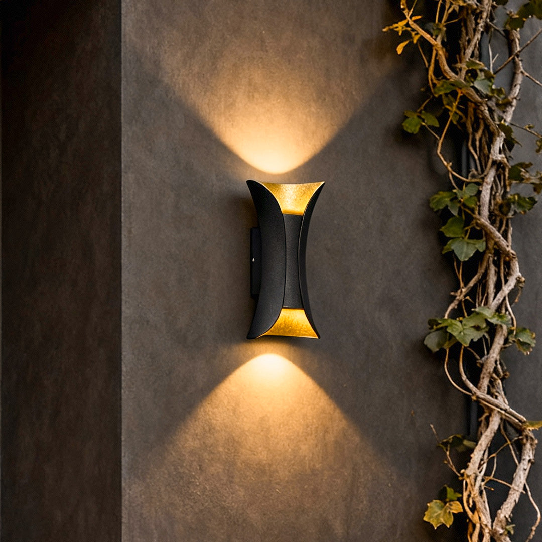Open-Box Up Down Lighting Wall Lights Modern Curved LED