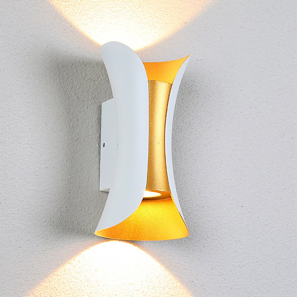 Open-Box Up Down Lighting Wall Lights Modern Curved LED