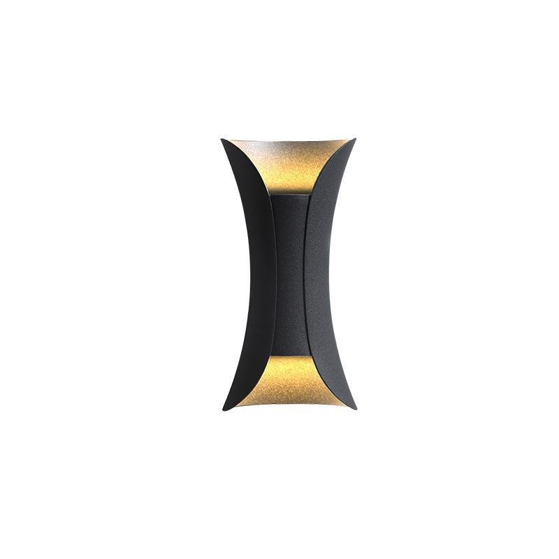 Open-Box Up Down Lighting Wall Lights Modern Curved LED
