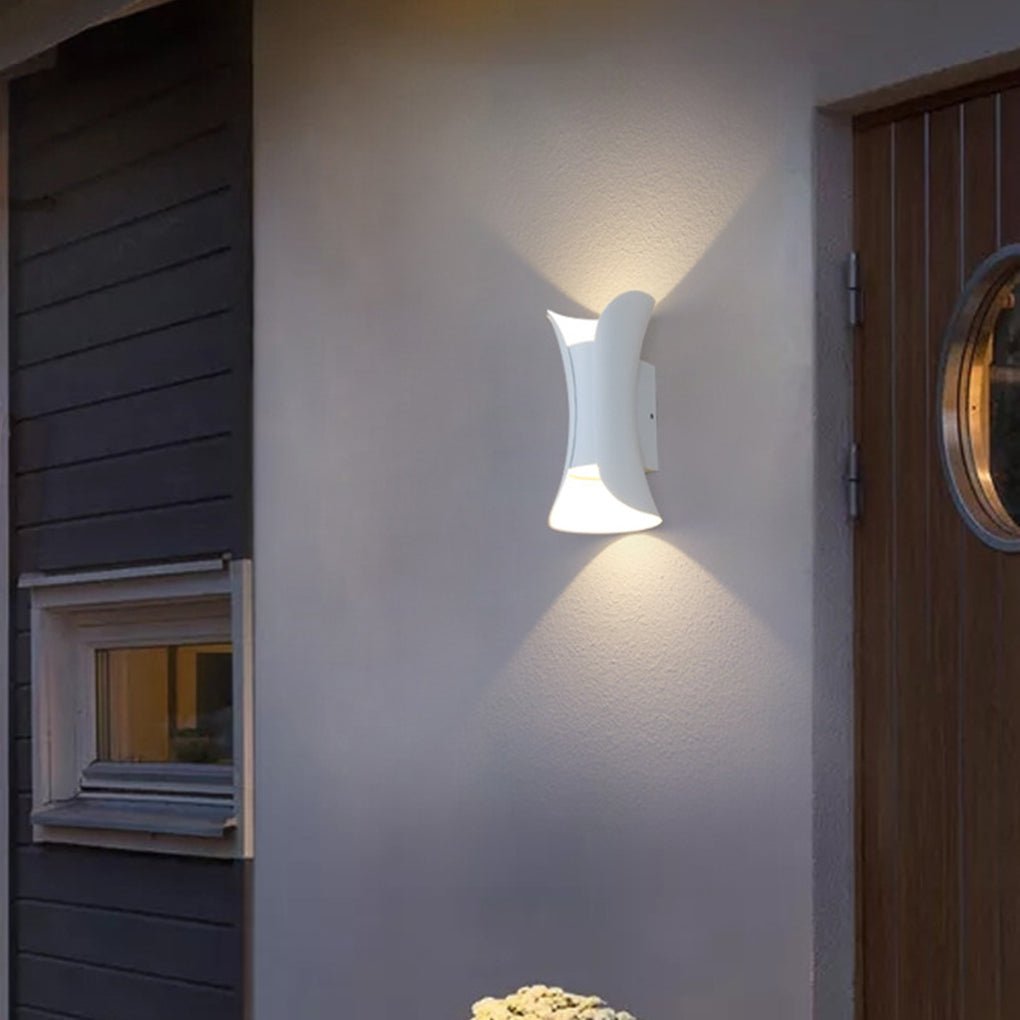 Open-Box Up Down Lighting Wall Lights Modern Curved LED