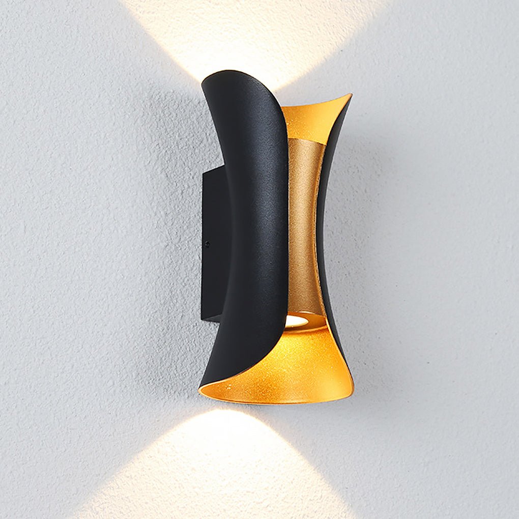Open-Box Up Down Lighting Wall Lights Modern Curved LED
