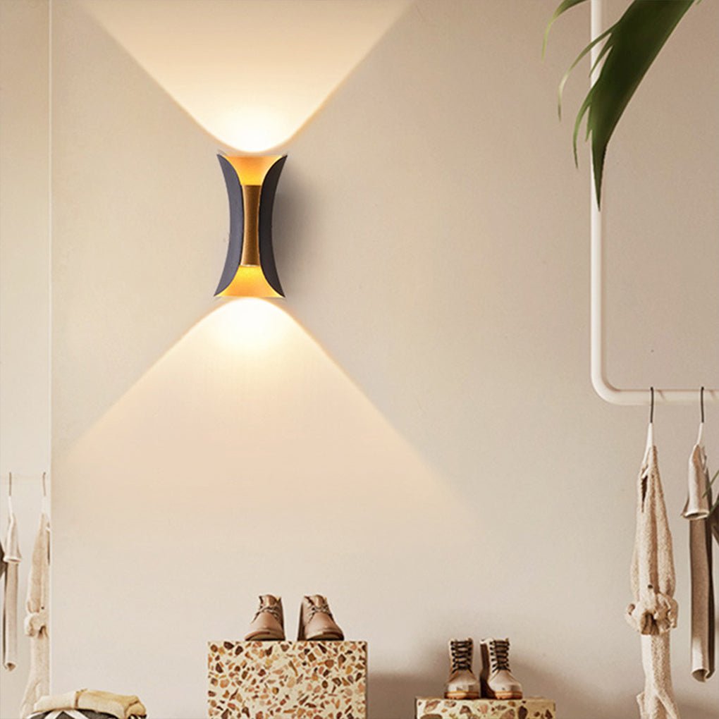 Open-Box Up Down Lighting Wall Lights Modern Curved LED