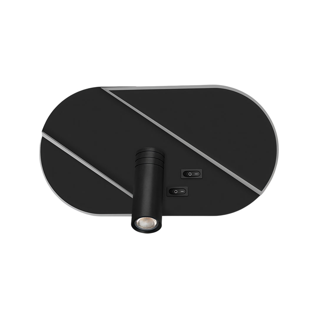 Wall Light with Reading Light Rotatable Multi-function Lamp