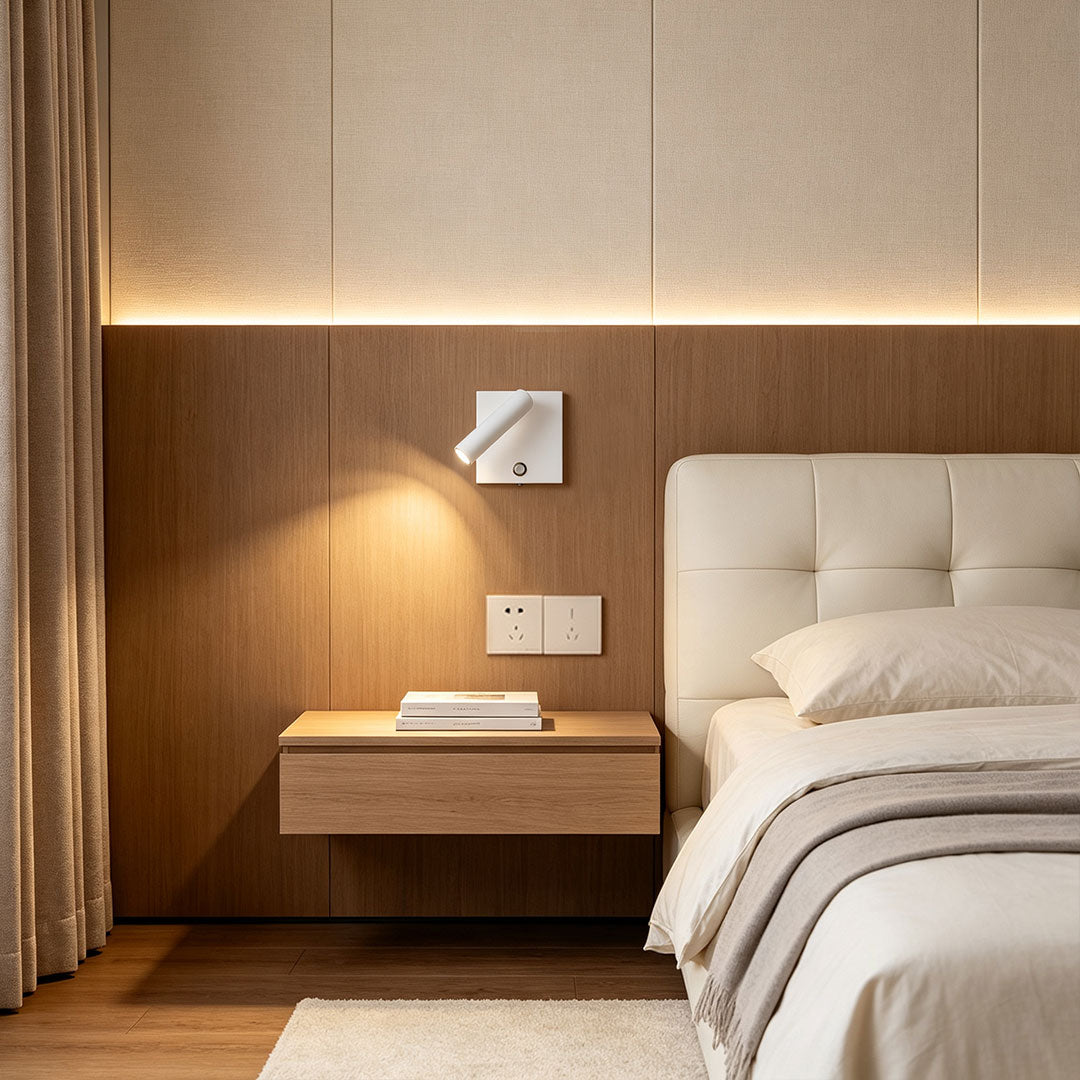 Wall Mountable Reading Light Multi-angle Adjustable Lamp