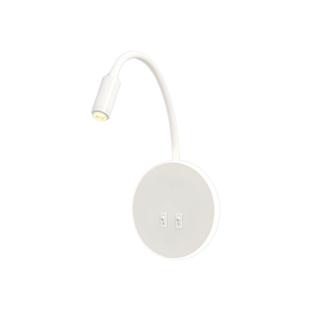 Wall Mounted Bedside Light Creative Reading Metal